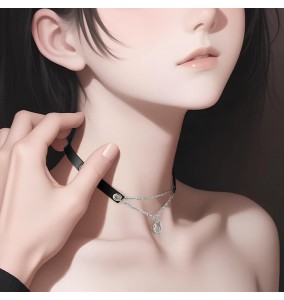 MizzZee - Pleasure Bondage Collar Restraint Set SM (Type E)